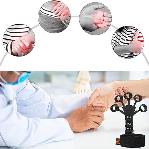 Finger Gripper, 6 Resistant Finger Exerciser, Patients Hand Recovery Physical Tools, Guitar Finger Strengthener, Silicone Gripster Grip, Finger Stretcher Hand Grip, Finger Sleeve for Guitar, Hand Therapy and Training Device Finger Gripper, 6 Resistant Finger Exerciser, Patients Hand Recovery Physical Tools, Guitar Finger Strengthener, Silicone Gripster Grip, Finger Stretcher Hand Grip, Finger Sleeve for Guitar, Hand Therapy and Training Device